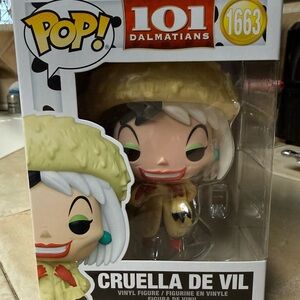 Disney 101 Dalmatians Funko Pop! Figure with Yellow and Red Accents